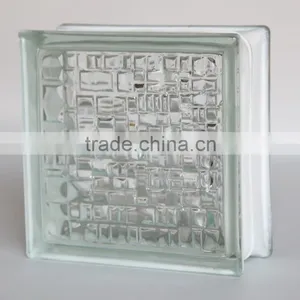 Decorative Colored and Clear Glass Block Brick thumbnail-2