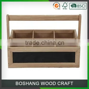 Drinks Bottle Wooden Vintage Handle Storage Crate thumbnail-1