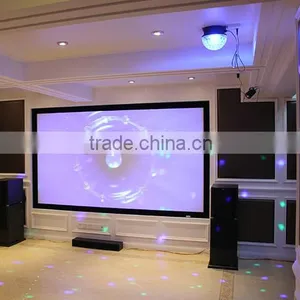 Wall Mount Projector Screen White Matt Projection Screen for Projector thumbnail-1
