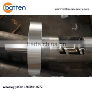 Single Bimetallic Extruder Screw and Barrel Factory for Plastic Machine thumbnail-3