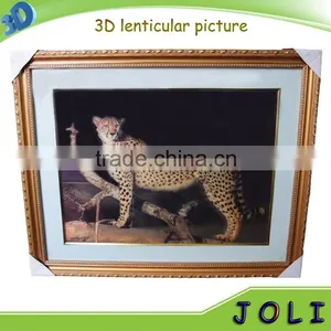 Cute Animal Dolphin Design 0.6MM PET Deep 3D Lenticular Photo Picture thumbnail-2