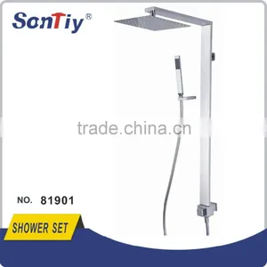Brass Wall Mounted Rain Shower Set Shower Supplier thumbnail-1