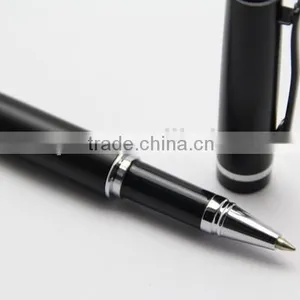 Black Silver Ring Roller Metal Pen thumbnail-4