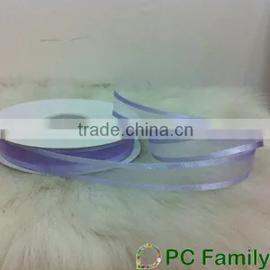 Lavender Satin Edge Nylon Organza Ribbon thumbnail-2