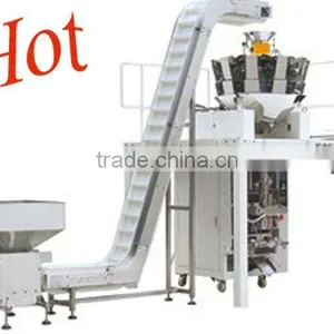 Automatic VFFS Corn Snacks Packaging Machine With 10 Head Combination Multi-head Weigher thumbnail-1