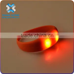 2016 Motion Sensor Led Sound Activated Remote Silicon Wristbands Bracelets,motion Activated Led Bracelet thumbnail-3