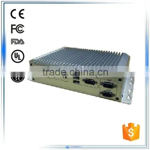Intel Core i3 i5 CPU 2*LAN 6*USB 10*COM 2 *Mini PCIE 1*VGA 1*DVI Industrial Embedded Control Computer Mini pc thumbnail-1