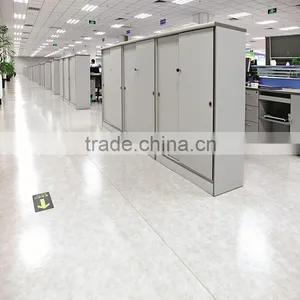 Simple Color Surface Treatment Plastic Type PVC Vinyl Tile thumbnail-1