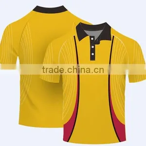 Custom 100% Polyester Men Sublimated Polo Style Shirt thumbnail-1