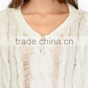 Korean Fashion Knitted Sweaters for Woman Sweater High Fashion Womens Clothing China Supplier Quality Choice thumbnail-2