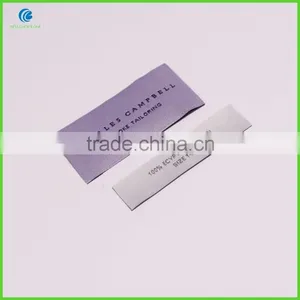 OEM Factory Custom Logo Double Sided Woven Labels For Clothing thumbnail-1
