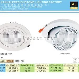 15 Degree Beam Angle Cyclone SMD 6W Led Spotlight Lamp thumbnail-3