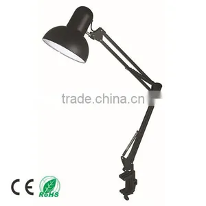 Clamp Reading Lamp, Swing Arm Office Desk Lamp, Chinese Classic Metal Office Table Lamp Quality Choice thumbnail-1
