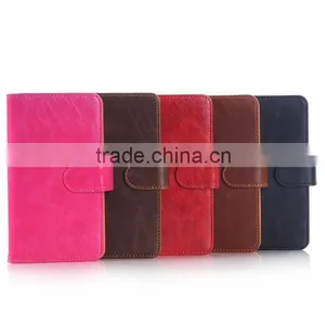 Book Style Wallet Genuine Leather Cover Case For Sony Xperia Z4 thumbnail-1