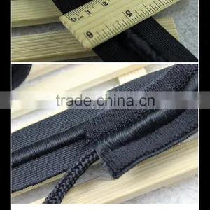 Factory Direct Woven Elastic Tape/Elastic Band With Drawstring Draw Cord Inside for Sportwear/sport Trousers thumbnail-3
