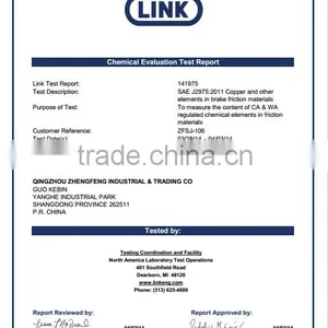 Best Brake Pads ZF Brand(FMSI NO:D1107-8760) thumbnail-2