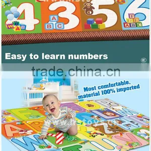 2 Sides Printing Cheap Crawl Waterproof Baby Play Mat thumbnail-3