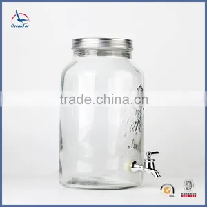 Fruit Juice Wholesale Glass Beverage Dispenser Best Selling Glass Juice Dispenser thumbnail-2