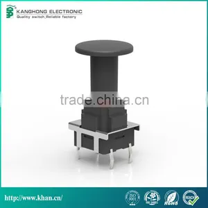 10x10mm Thd Waterproof Tact Switch , RoHS Waterproof Electronic Switch , 12v Waterproof Tactile Switch With Cap thumbnail-4