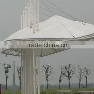 Tensile Fabric Architecture Roofing System With Umbrella Cover Chukah PTFE Fabric thumbnail-2