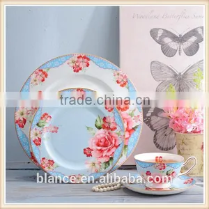 Home Goods Dinnerware in Peony Design thumbnail-3