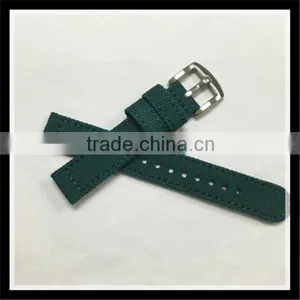 High Quality Canvas Ring 2 Parts Watch Canvas Strap thumbnail-3