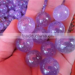 Small Purple Amethyst Beads Natural thumbnail-2
