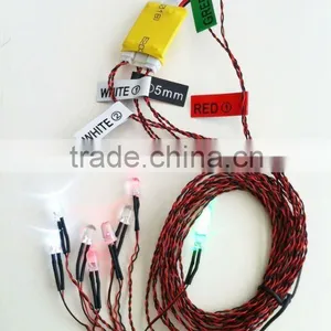 RC Simulated LED Lighting System [Used for Helicopters and Aeroplanes] thumbnail-1