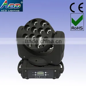 Sharpy Moving Head Beam Light, 12*4in1 RGBW 10w Led Beam Moving Head Light, Led Stage Moving Head Light thumbnail-1