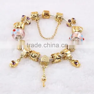 China Supplier 2015 Fashion Gold Jewelry Gold Bracelet thumbnail-4