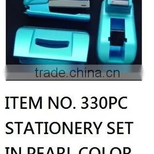 3 Pcs Stationery Set in Pearl Color thumbnail-1