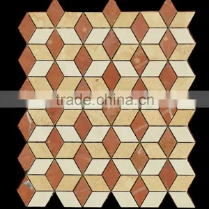 Wholesale Rhombus Mosaic Floor Tile thumbnail-1