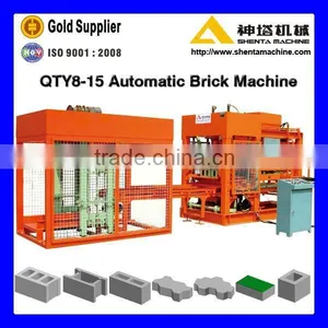 QTY8-15 Good Price Electric Brick Making Machine thumbnail-1
