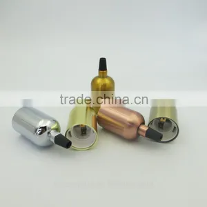 New Product Smooth Metal Screw Lamp Socket E26 E27 Lamp Holder Pendant for Edison Bulb thumbnail-6