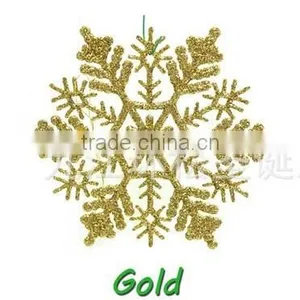 Window Christmas Decorative Plastic Snowflakes thumbnail-3