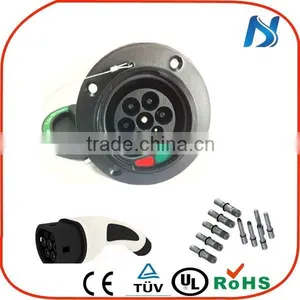 ev Charging Station Type 2 Plug and Socket/male and Female Industrial Plug and Socket thumbnail-6