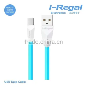 New Arrival Colorful Flat Noodle Usb Date Cable thumbnail-1