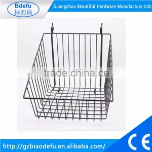 Iron Wire Fruit Basket Chrome Finish thumbnail-1