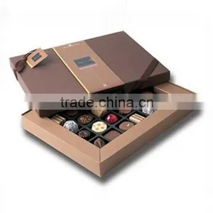 High Quality Best Paper Chocolate Box Packaging With Ribbon thumbnail-4