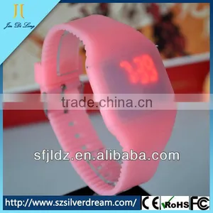 Colorful Fashion Digital LED Touch Screen Sport Wrist Watch Unisex thumbnail-1