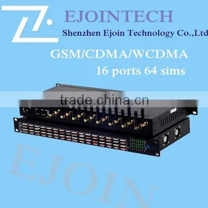 All-wave Voip Gateway! Ejointech ACOM516C-64 Cdma 16 Ports 64 Sims Voip Products thumbnail-1