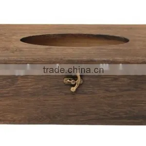 Hot Selling FSC&BSCI Display Wooden Tissue Storage Gift Boxes for Sale thumbnail-1