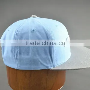 Hi Quality Custom 100% Cotton Twill 6-panel Snapback Cap thumbnail-5