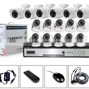 TL-720PK1006 HD H.264 P2p 960P 16ch IP Kits With 10pcs Nvr&6pcs Dome H.264 Wifi Nvr Kits thumbnail-1