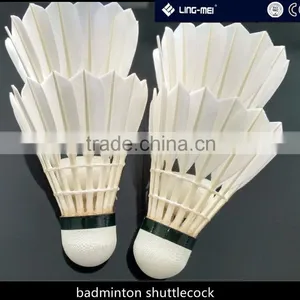 Cheap Price Class A Goose Feather Badminton Shuttle With OEM thumbnail-4