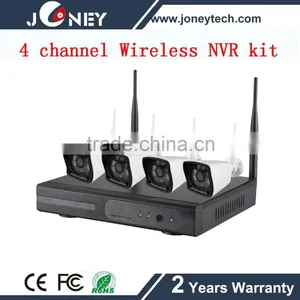 Bullet Camera Support 2 HDD P2P Wifi Wireless Camera System 12v Nvr Kit thumbnail-1