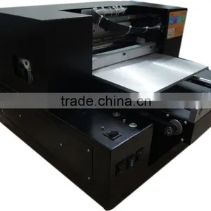 A3 Size Digtial Small Format Epson Head UV Led Flatbed Printer for Various Media, Such as Phone Cover, id Card Etc. thumbnail-4
