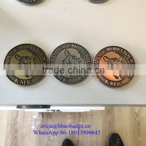 Metal Antique Gold Souvenir Coins/ Wholesale Cheap Custom Coin thumbnail-1