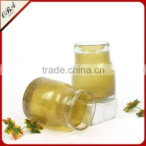 Hand-blown Retro Bubble Glass Vase , Cheap Create Murano Arts Vase for Desktop Decoration thumbnail-2