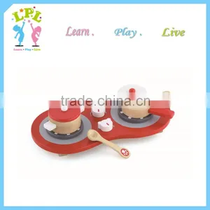 Primary School Role Play Toys for Kids Muilt Wooden Kitchen Toy Set thumbnail-3